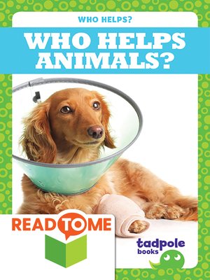 cover image of Who Helps Animals?